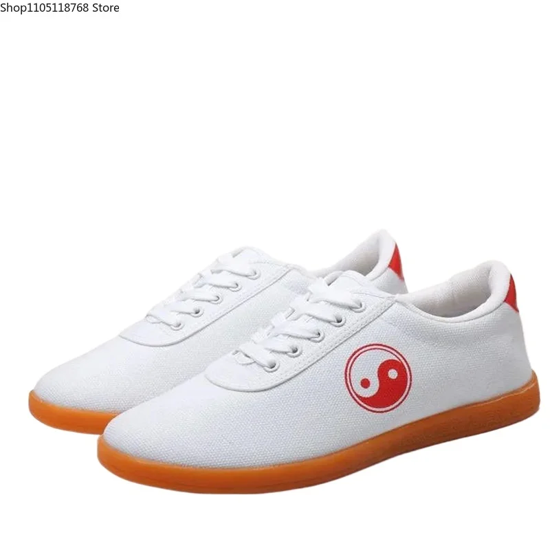 Martial Arts Shoes Unisex Adult Exercise Chinese Traditional Beijing Tai Chi Kung Fu Team Performance Match Sneakers