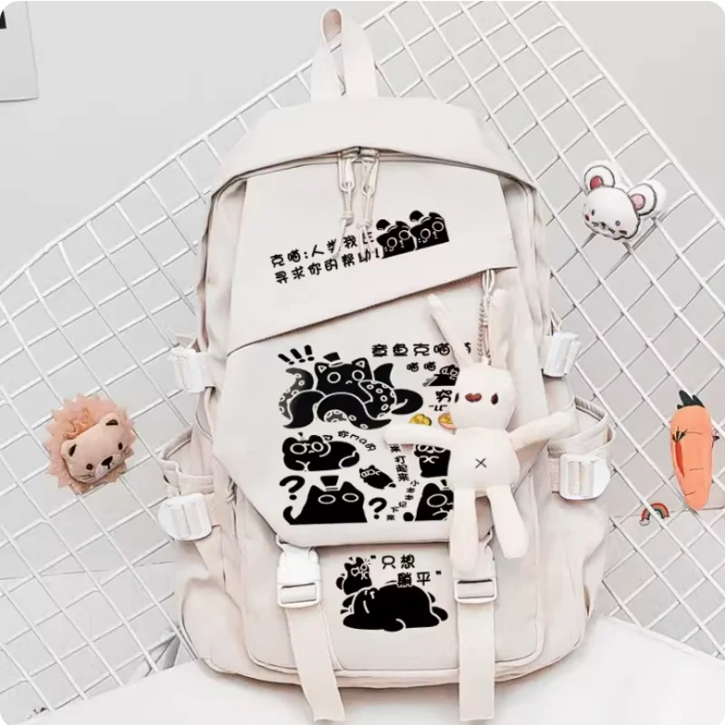 Anime Lord of Mysteries Klein Moretti  Big Capacity Girls Backpack Travel Bag Boy Teenager Schoolbag Student Rucksack