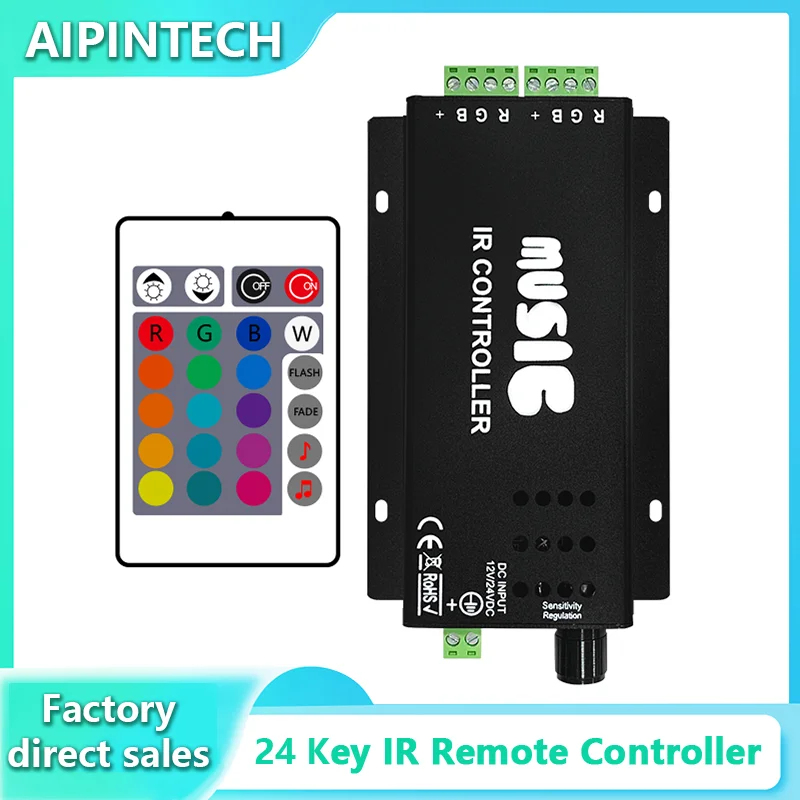 Music infrared 24-key aluminum shell