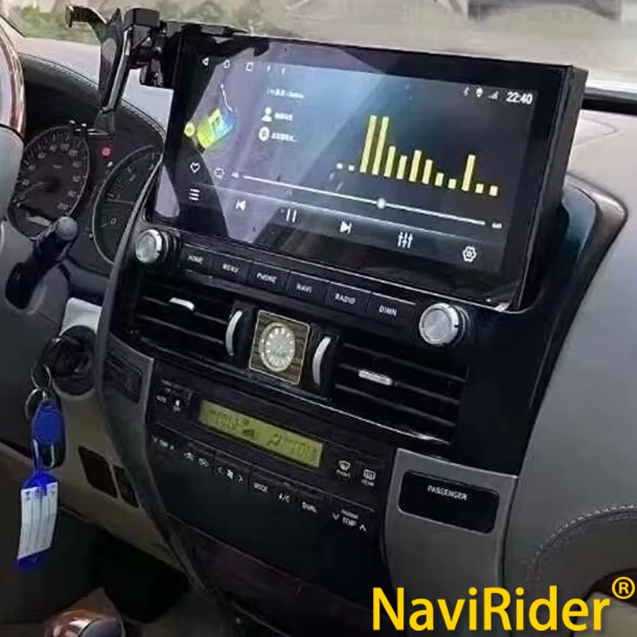 

12,3-дюймовый беспроводной Carplay экрана для Toyota Prado 2003-2010 для Lexus Gx470 Android автомобильный GPS-навигатор мультимедийный видеоплеер