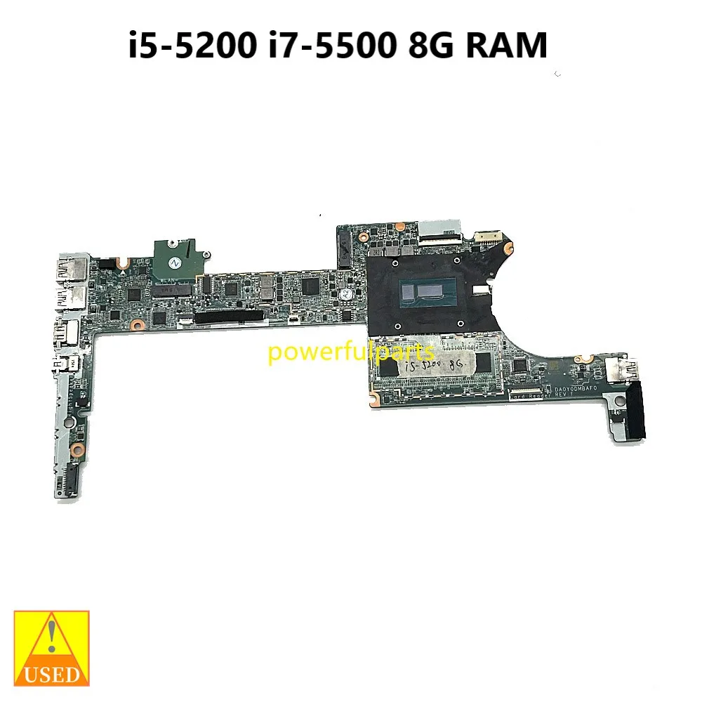 For Hp X360 G1 13-4000 Motherboard DA0Y0DMBAF0 I5-5200 I7-5500 Cpu 8G Ram Working Perfect