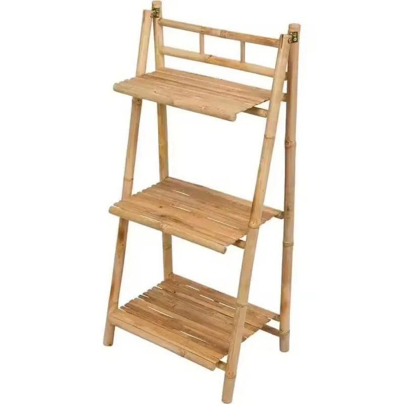 

Craft shelves, bamboo shelves, bookcases, natural bamboo shelves, storage shelves
