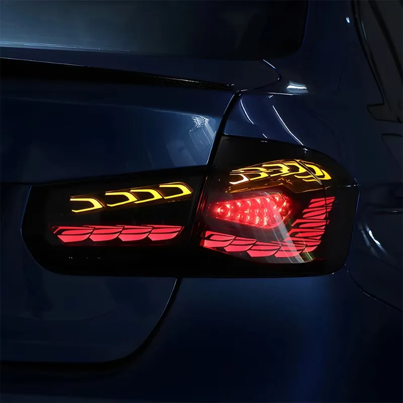 For  3 Series F30 318i 320i 325i 330i 2013-2019 LED Tail Lights Assembly  Scale Taillight Accessory 6500K Color