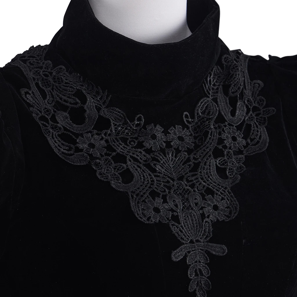 Maleficent Cosplay Black Ball Gown and Horns American Horror Story Kardashian Evil Queen Fancy Dress Women Halloween Outfit