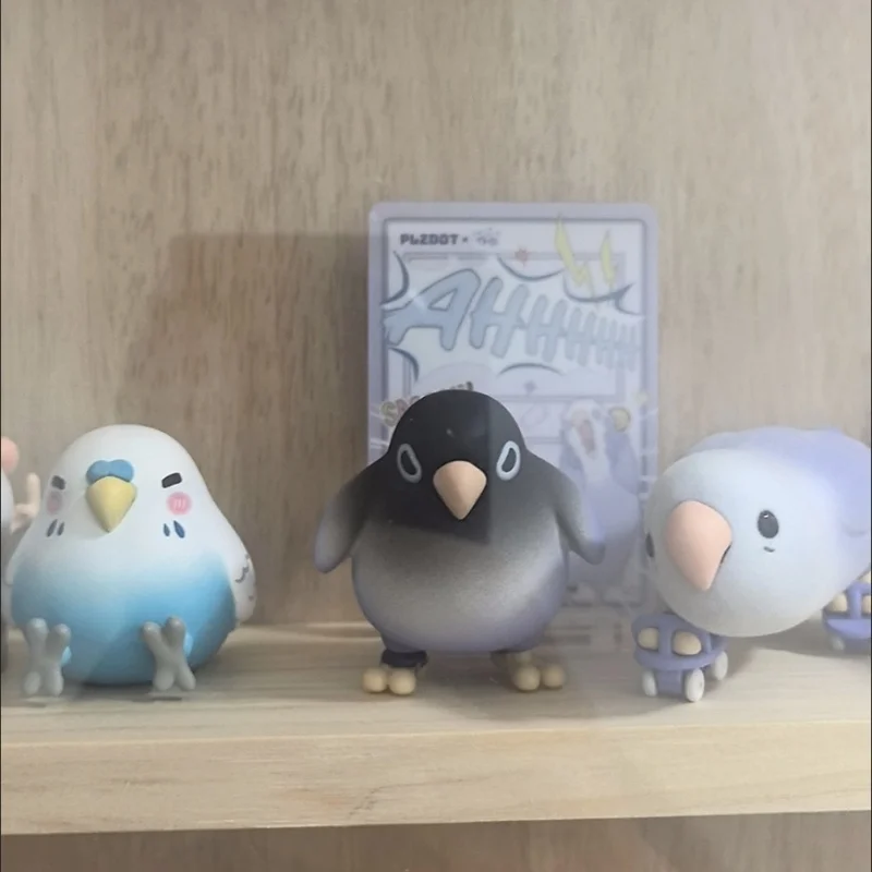 Q Version Small Bird Taro Dumpling Third Projectile Bird What Bird Thing Blind Box Cute Decoration Toys Desktop Ornament Gifts