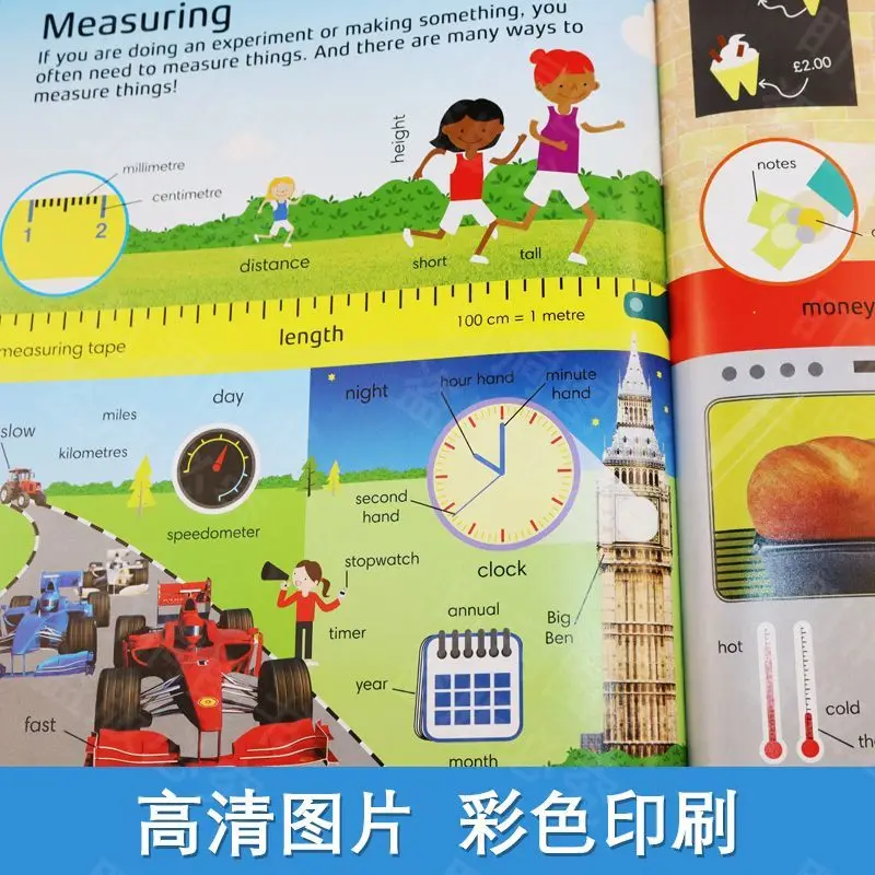 Original English DK1000 Popular Science Words 1000 Words STEM Popular Science Beginner's Dictionary Children's book