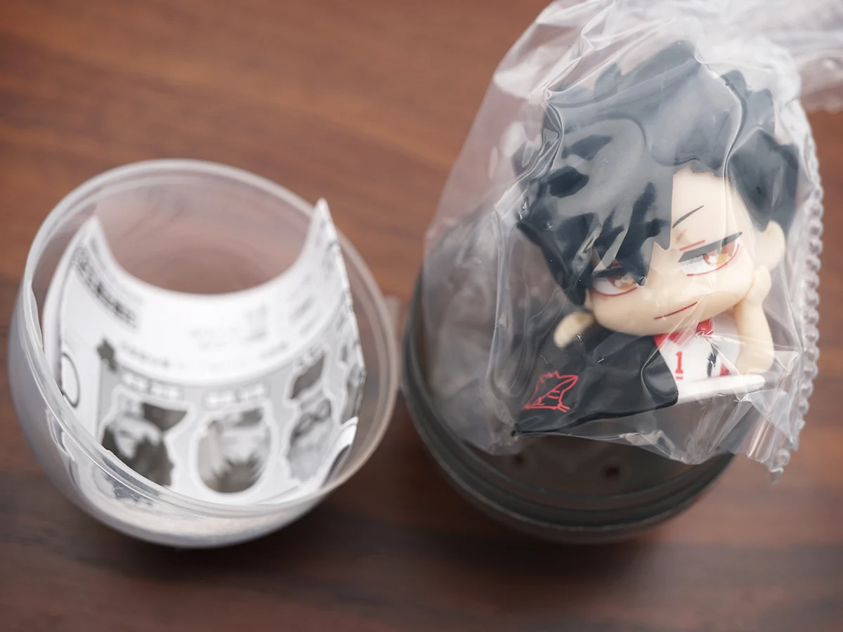 ไฮคิว!! ฟิกเกอร์อนิเมะ ฮินาตะ โชโย โทบิโอะ คาเกยามะ เคอิ ซึกิชิมะ โคซูเมะ เคนมะ คุโรโอะ เท็ตสึโร่ ขนาด 45 มม. ของแท้จากแคปซูล