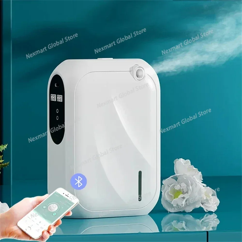 Household Wall-mounted Smart Scent Machine, Timed Aroma Diffuser Fragrance Sprayer for Bathroom and Corridor