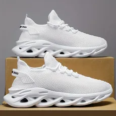 

Хит продаж, кроссовки больших размеров, дышащая сетчатая обувь, повседневная спортивная обувь, мужская обувь