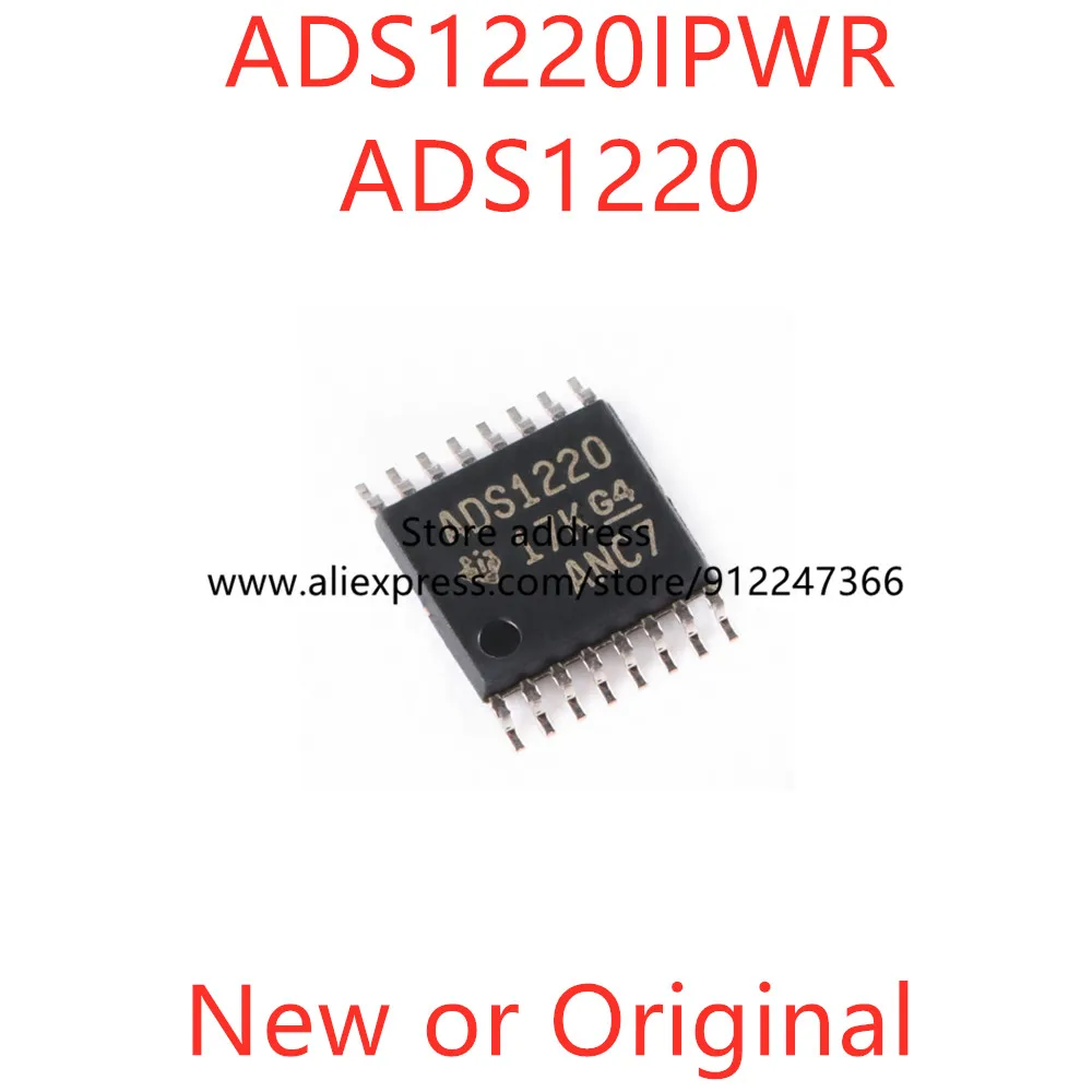 2pcs ADS1220 ADS1220IPWR TSSOP16 New or Original