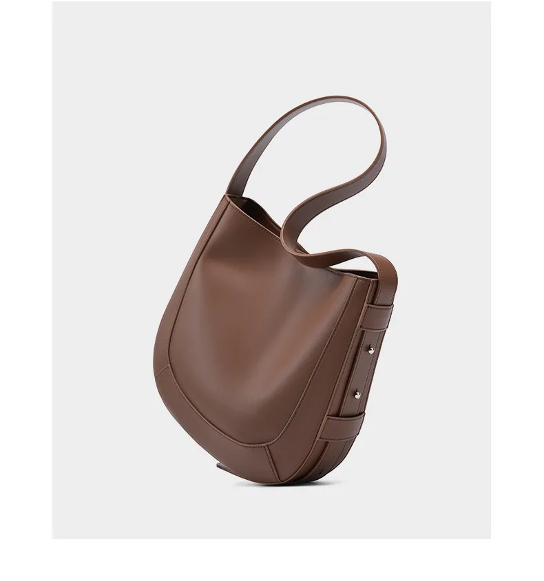 Sac à main en cuir de vachette véritable pour femmes, sac à fouet haut, sac fourre-tout, grande capacité, mode pour femmes