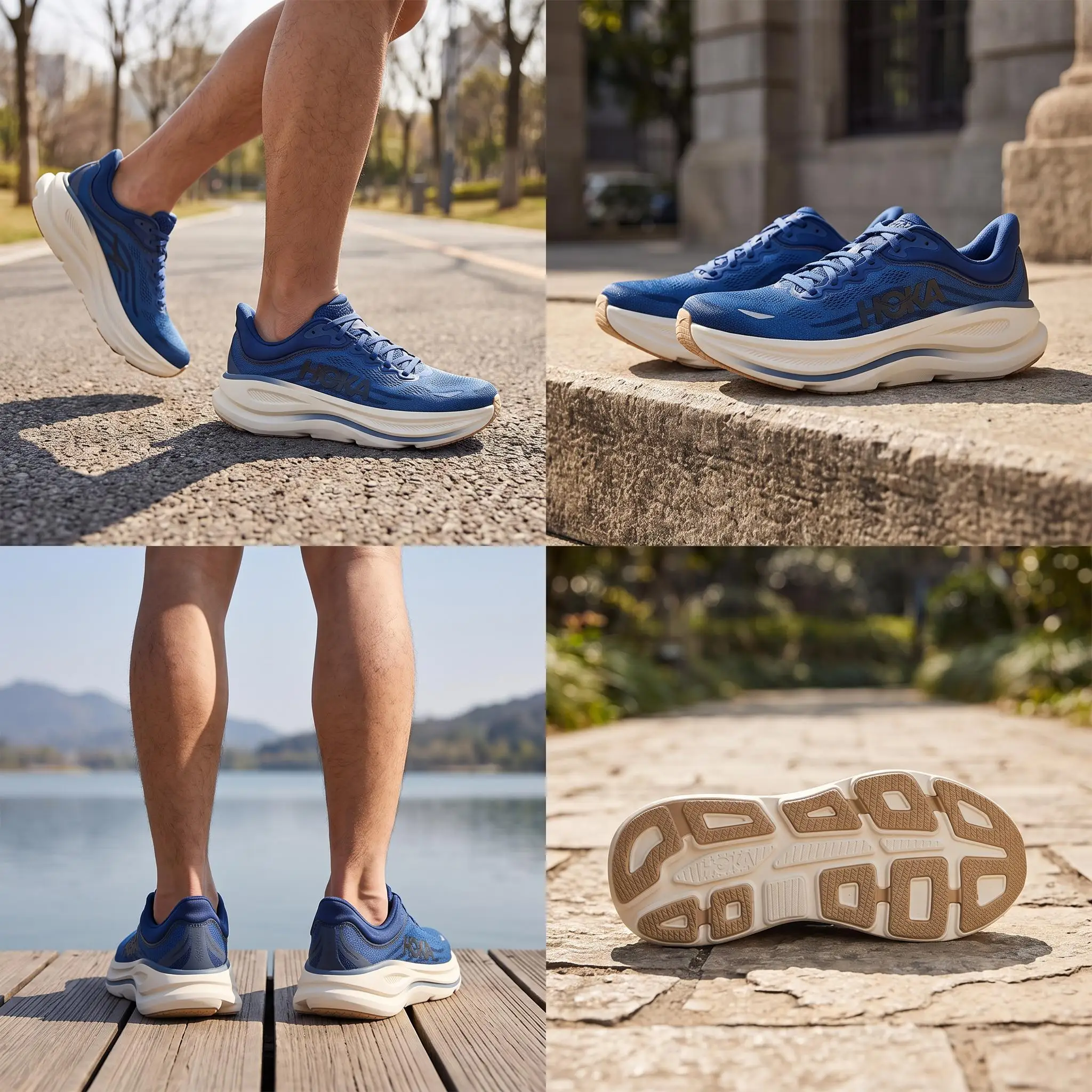 호카 원원 본디 9 로우탑 러닝화, 남성용, 파란색,  - Men'S Shoes Hoka 리뷰 및 가격