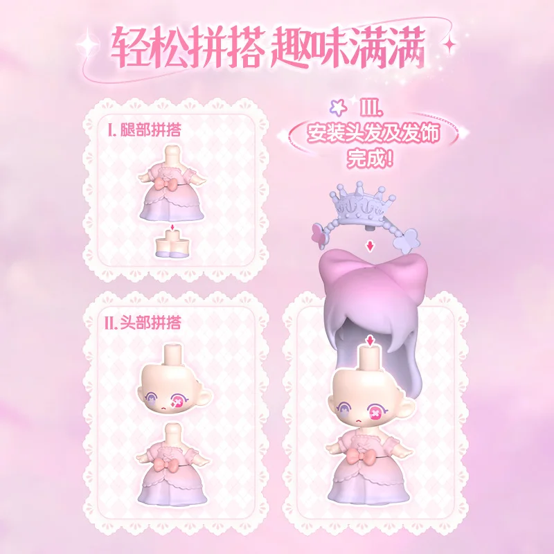 Blokees Building Blocks Fairy Dream Leaf Lori Dream Concerto อาคารอนุภาคขนาดเล็กของเล่นเด็กชุดเครื่องประดับวันหยุดของขวัญ