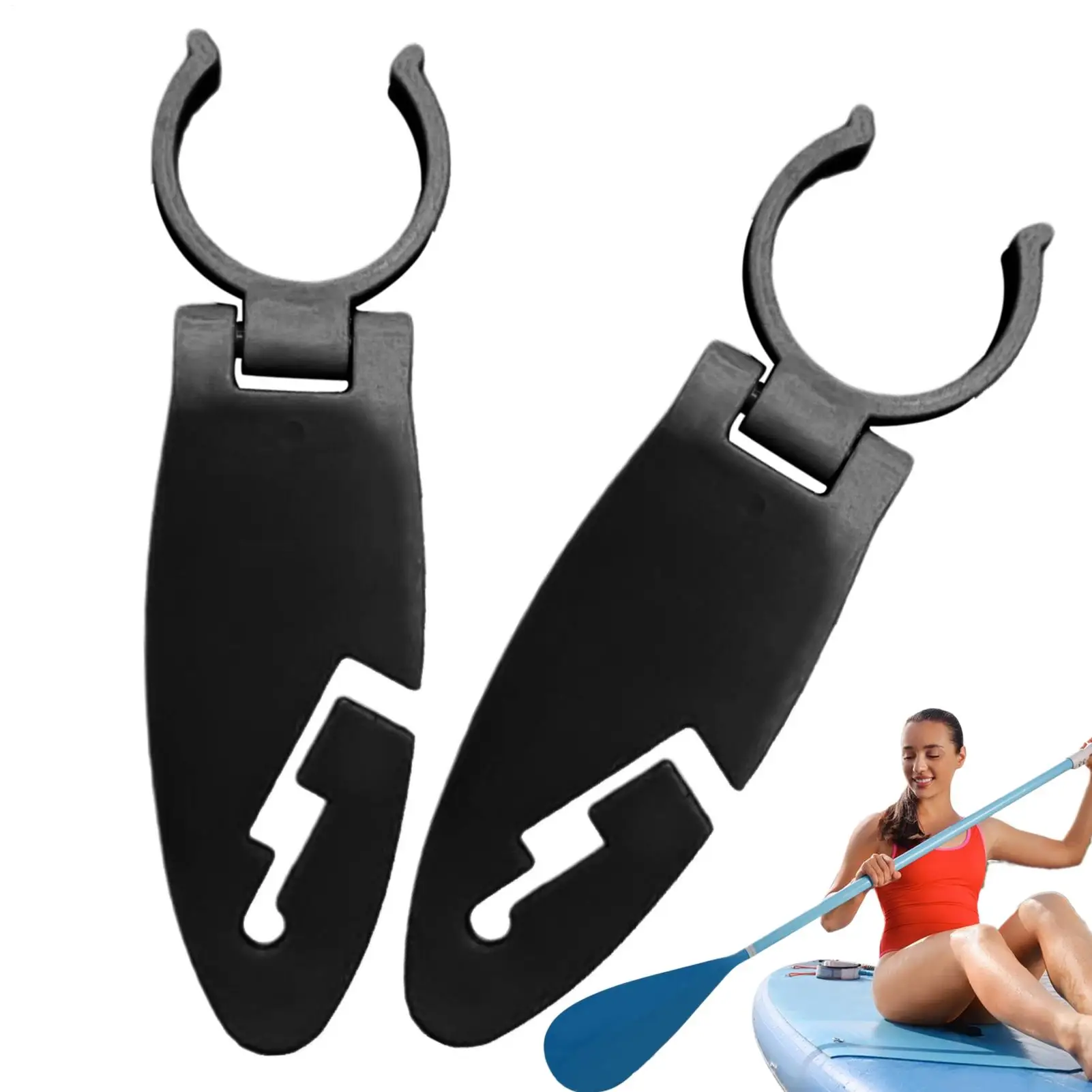 Paddle Board Fin Clips Expandable Fix Clamp For Paddle Board Water Sport Accessories 2 Pieces Easy To Install Fasten Clips For