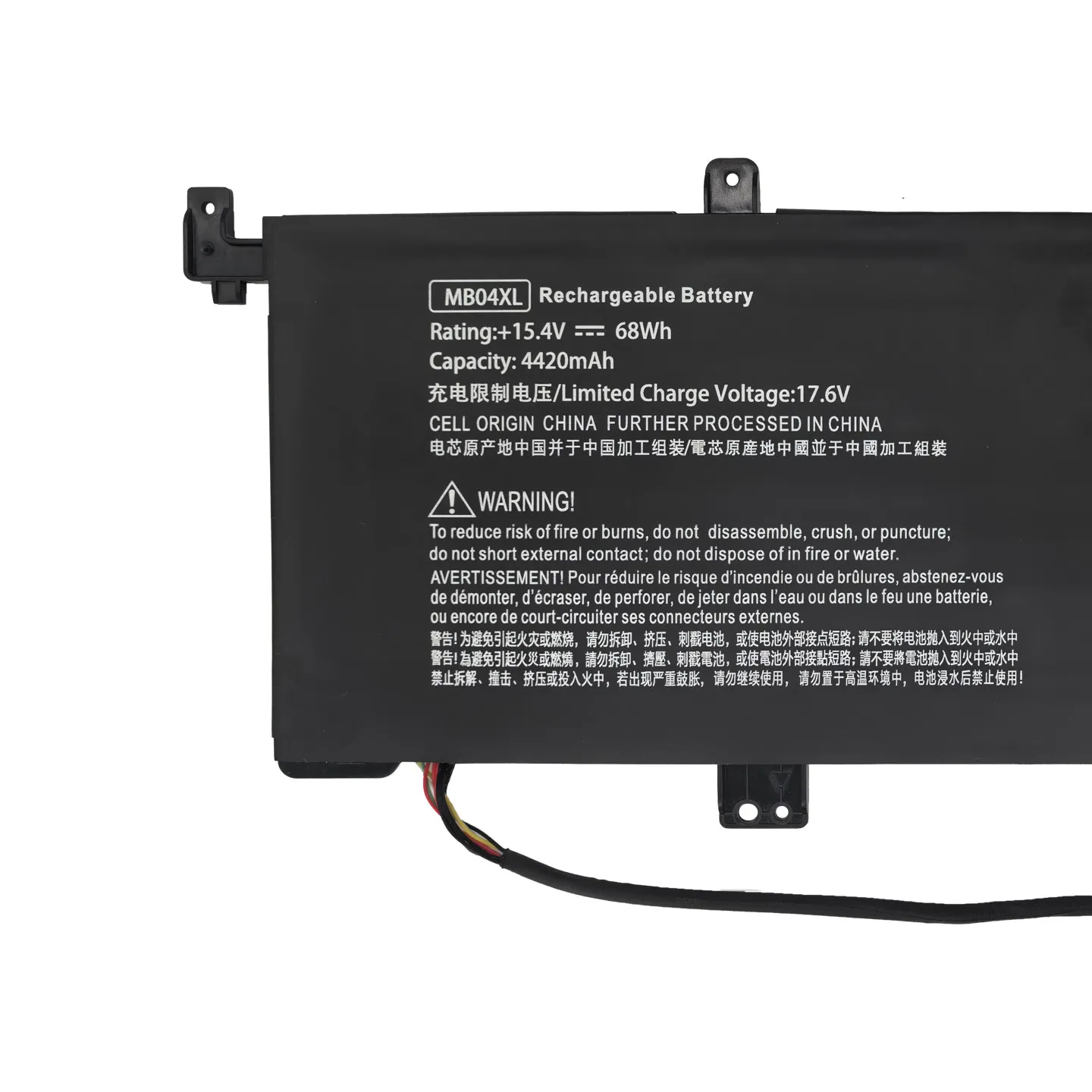Original quality Laptop MB04XL battery for hstnn-ub6x 844204-850 15.4V 55.67WH