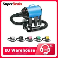 2400W Power Hair Dryer for Dogs Pet Dog Cat Grooming Blower Warm Wind Secador Fast Blow-dryer for Small Medium Large Dog Dryer