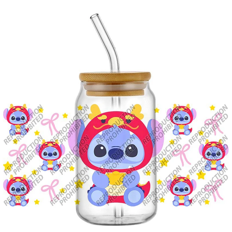 

Новая милая 3D наклейка для косплея, УФ-наклейка для чашек DTF, обертывания для 16 унций, водонепроницаемая переводная наклейка, очки, кружка «сделай сам», мультяшная наклейка