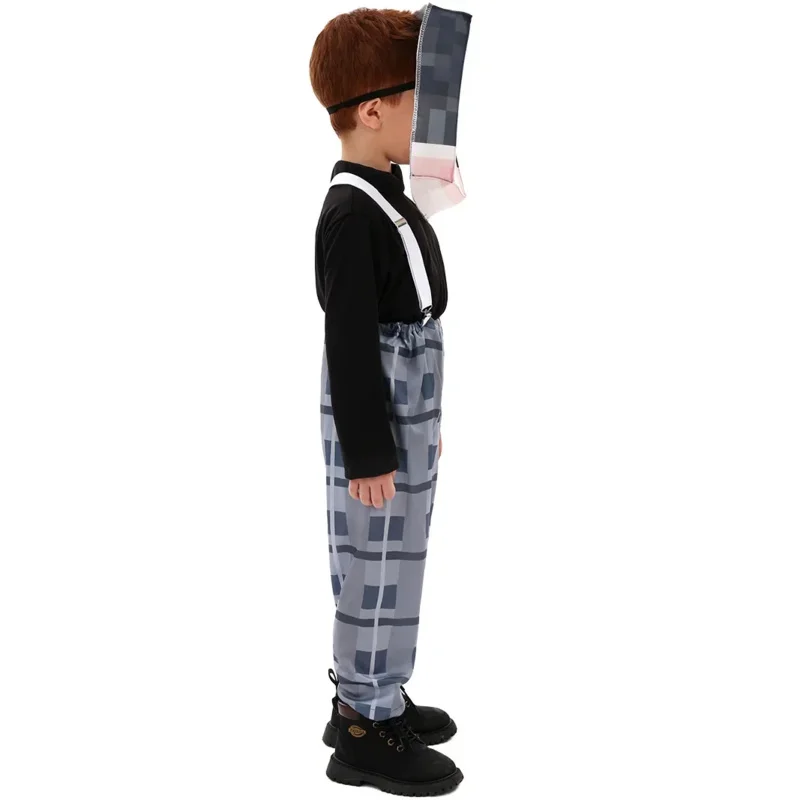 Child Game Creeper Animal horse Character Suit Diamond Armor Steve Cosplay Costumes Kids Halloween Carnival Party Costume with