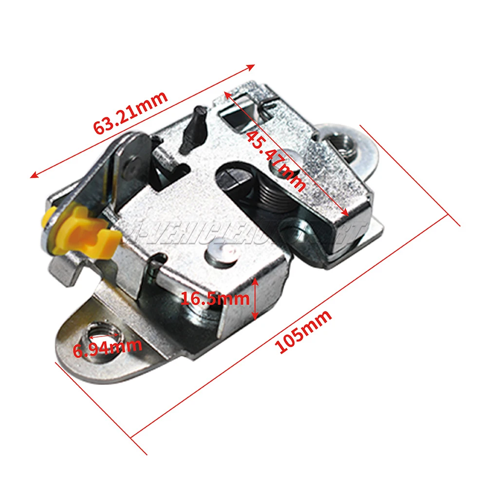 657900K010 657800K010 New Back Door Latch Repair Kit Left & Right For Toyota Hilux Vigo 2004-2011 car Tailgate Lock Replacement - Image 2