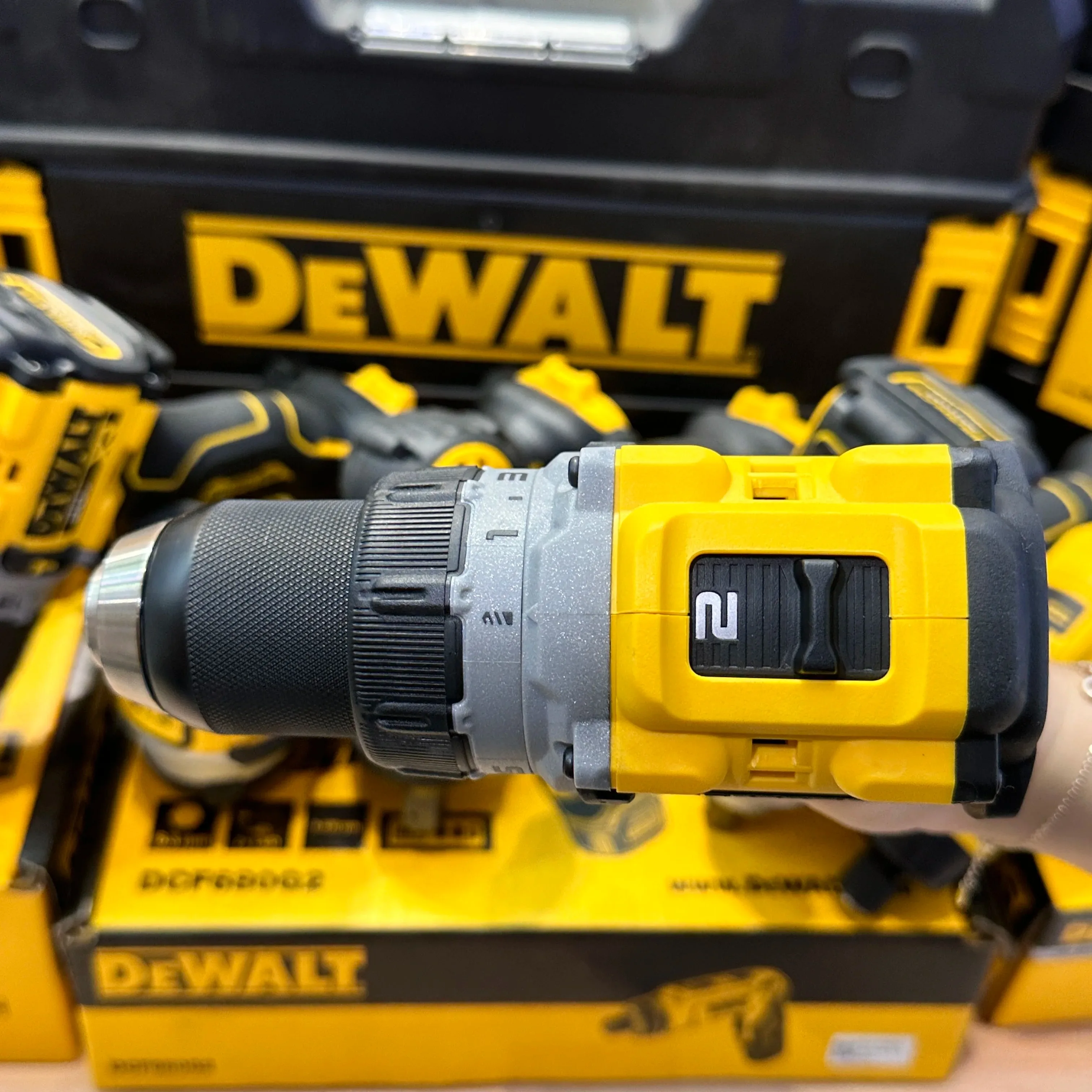 DeWalt DCD800 Brushless Cordless Compact Drill Driver 20V Electric Drill Screwdriver Household Rechargeable Lithium Power Tools