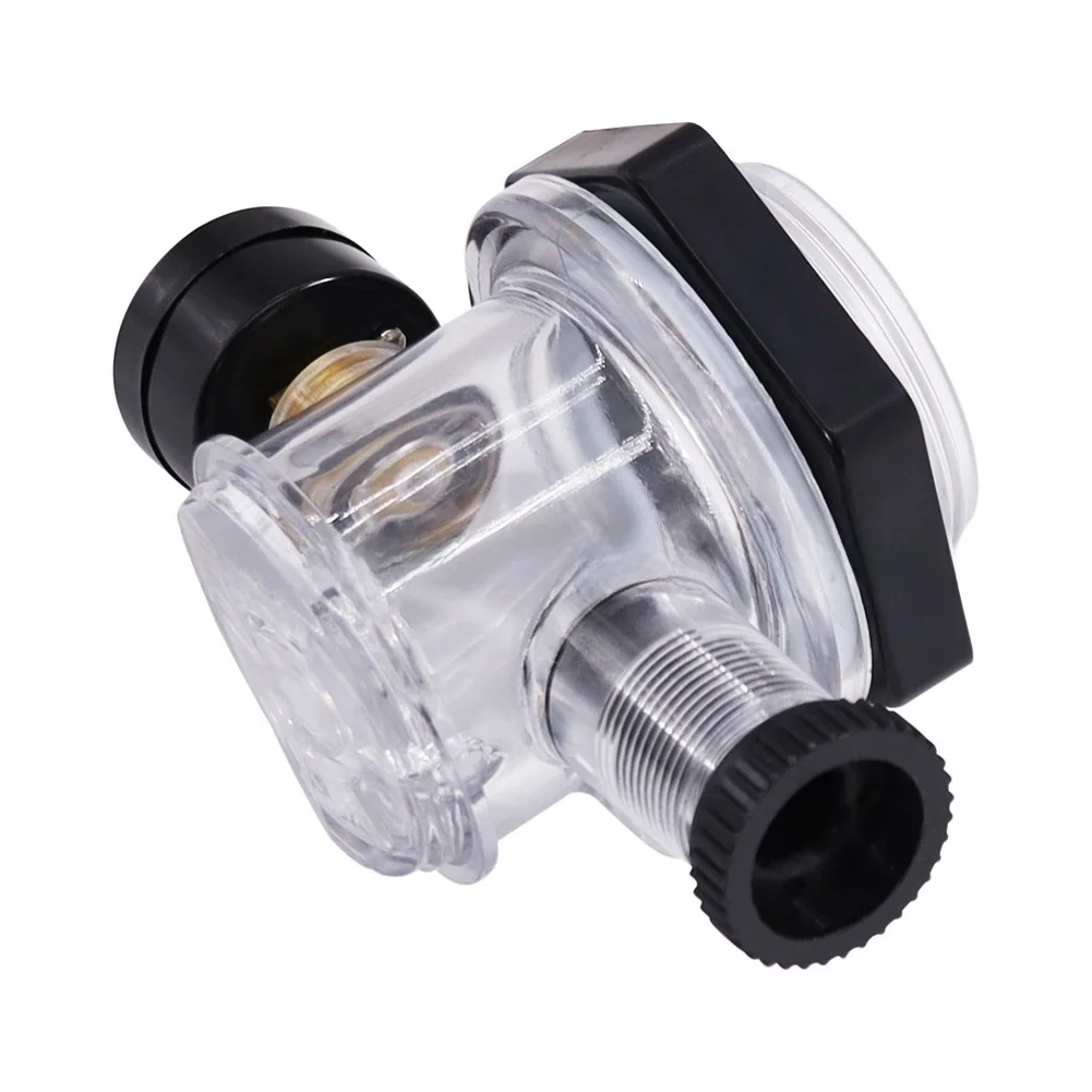 60PSI Luminous Pressure Gauge With Air Release Valve 1/4 NPT Thread For Pool Filter Kit 273564Z For Reliable Pool Maintenance view 3