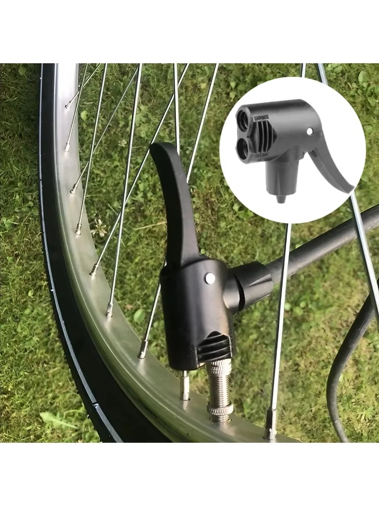 AliExpress NONE 1pc Double Ended Air Pump Nozzle American French Nozzle English Nozzle Adapter Converter Bicycle Supplies
