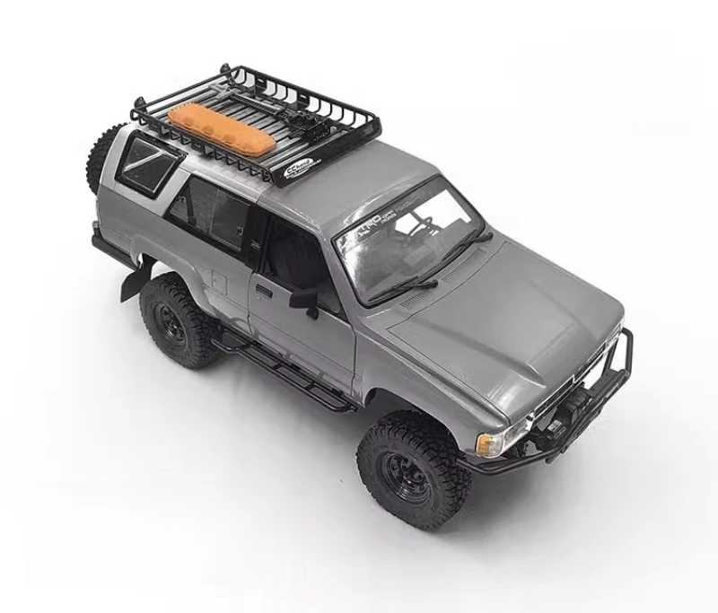 Aluminiowy bagażnik dachowy z decal pasujący do RC4WD Trail Finder 2 Podwozie 4RUNNER Body 1/10 Zdalnie sterowany samochód Część do modernizacji