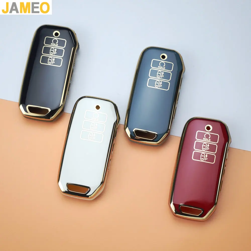 For Kia 2022 Sportage 2023 Niro Hybrid 2021 Sorento MQ4 2022 EV6 GT-Line K8 V6 7 Button Smart Remote Key Tpu Car Key Case Cover