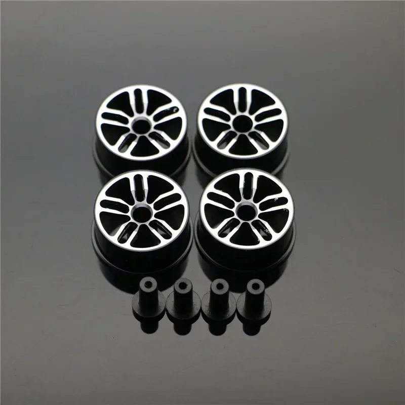 Middle Diameter20.5mm Lightweight Wheels Self-made Parts For Tamiya MINI 4WD Colored Wheel w/Aluminum Disc