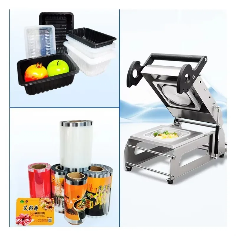 

Эффективный ручной упаковщик лотков/блистерный упаковщик — специализированная машина для запечатывания ланч-боксов