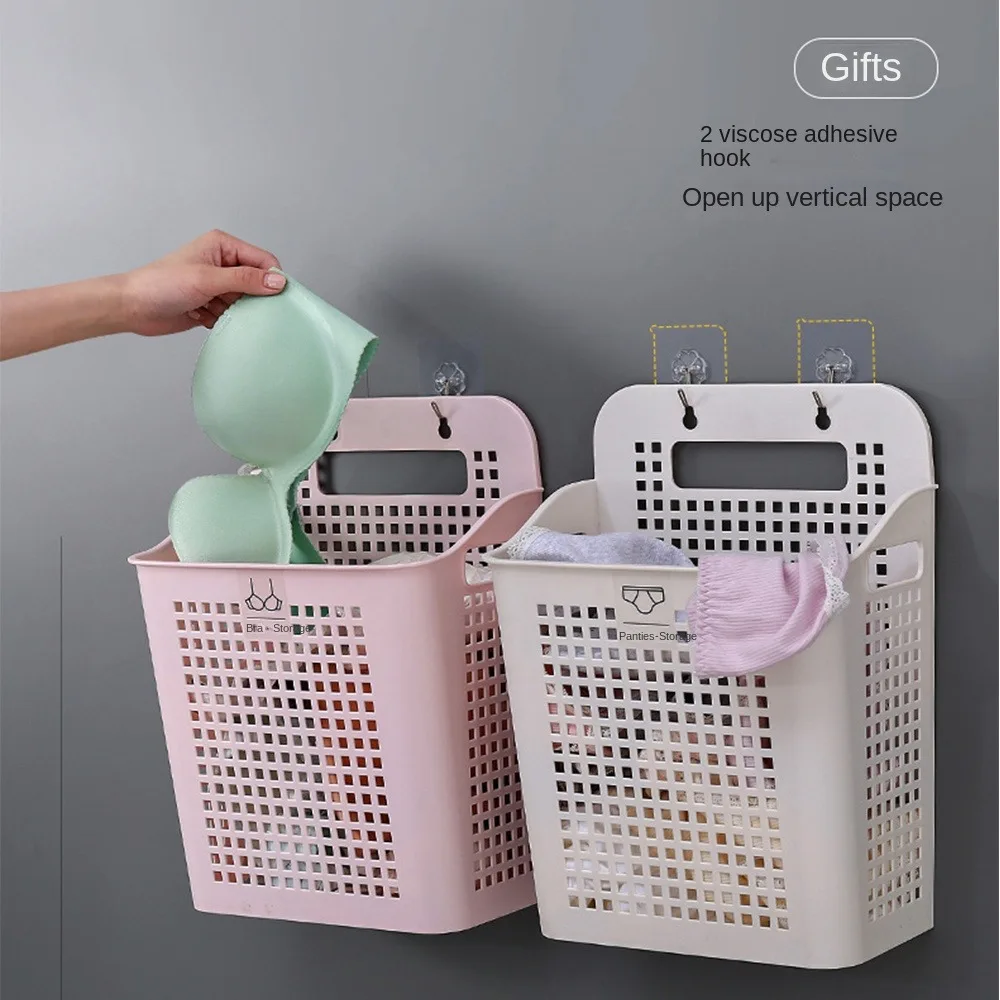 Toy Storage Basket Fold Laundry Hamper Hollow Storage Box Imitation Rattan Basket High-Capacity Depository Rack Multi-Purpose