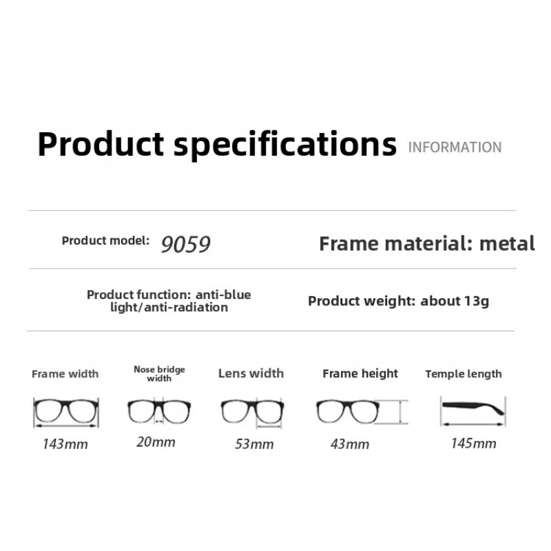 CLLOIO موضة جديدة البيضاوي تصميم قصر النظر النظارات الطبية للنساء الضوء الأزرق تصفية النظارات البصرية الكمبيوتر التقدمية