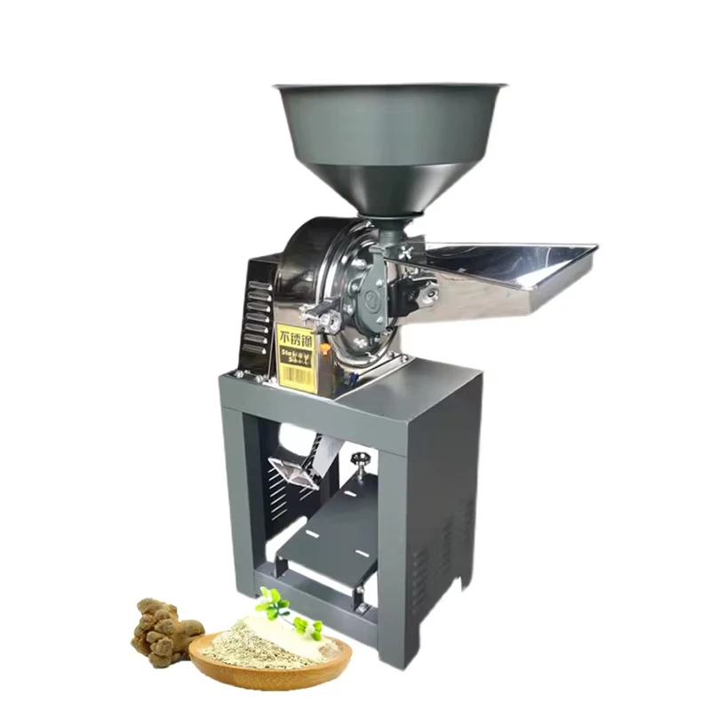 Industrial  Herbal  Stainless Steel Dry Grain Grinder