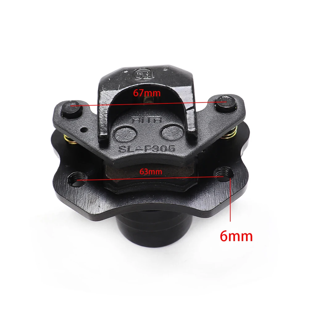 ATV Rear Disc Brakes Calipers Clamp Lower Pump for 50 70 90 110 125 150cc Quad Master Cylinder Caliper Small Bull