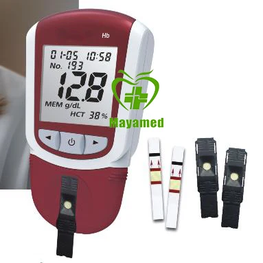 Portable Home Hb meter hemoglobin test equipment o   price