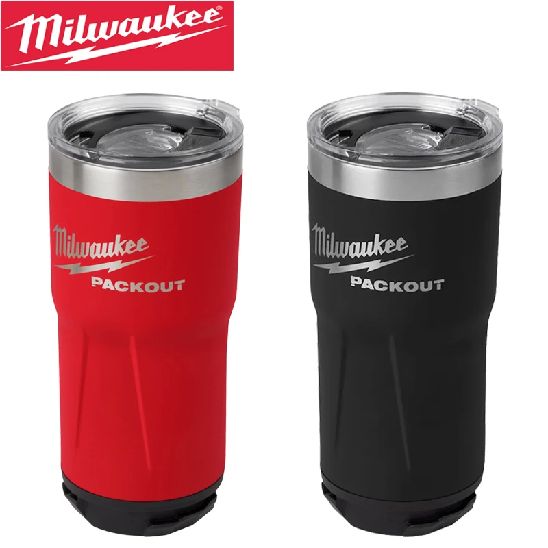 Milwaukee Insulated Cup PACKOUT Tumbler Power Tool Accessories Water Cup 48-22-8392RX 48-22-8393RX 48-22-8392BX 48-22-8393BX ﻿