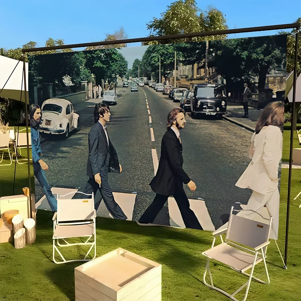 Band T-The B-Beatles flag For Picnic Party Art Hanging Home Decoration Outdoor Camping Party Banner