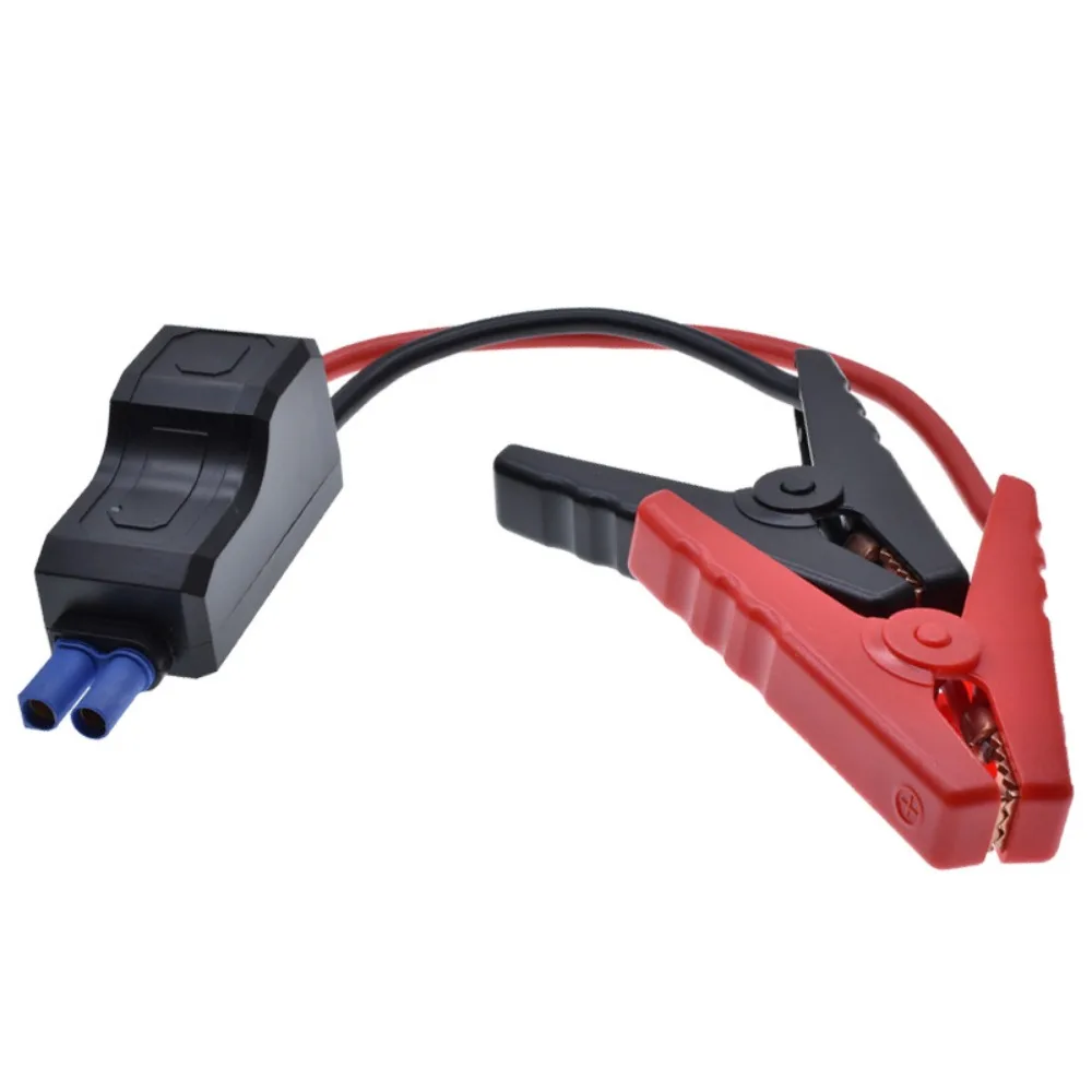 Anti Reverse Connection Car Power Starter Clip 650A 12V with EC5 Plug Intelligent Clamp Booster High Power Connector