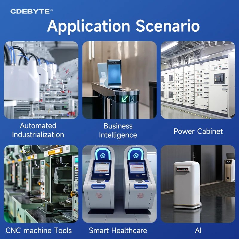 Allwiner T536 Core Board CDEBYTE ECK33 Series رباعي النواة ARM NPU RISC-V الصناعية الصف لينكس المزدوج جيجابت إيثرنت UART