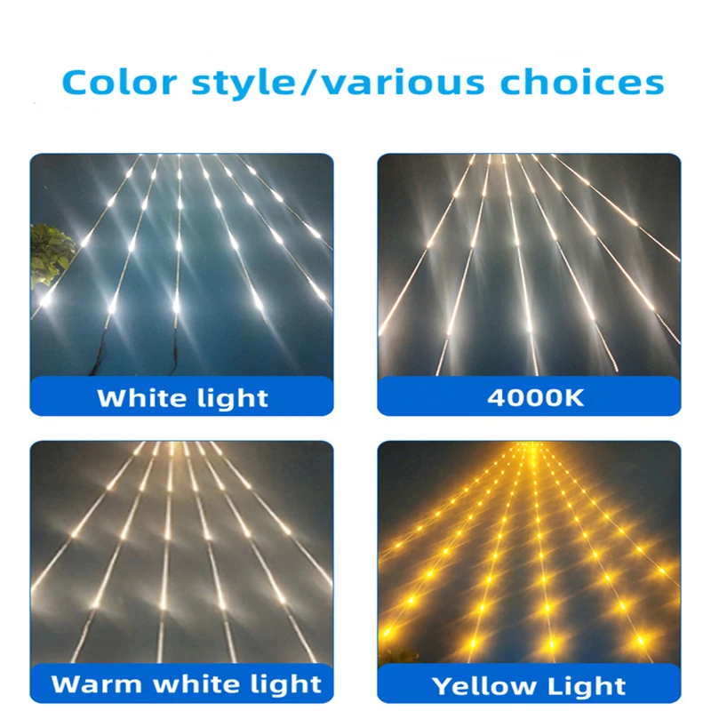 5M/16.5ft Flexible DC24V LED Strip Light Meteor Shower Mode Digital Signage Business Advertising LED Diode Ribbon Tape
