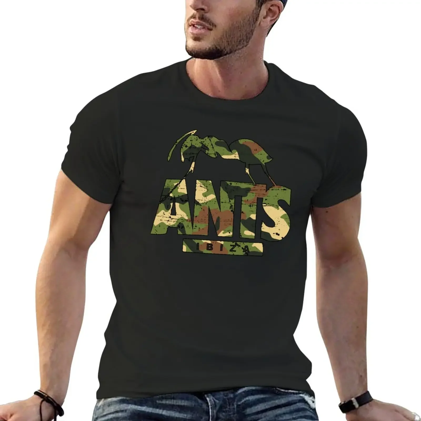 

ANTS Ushuaa Club IBIZA: MODEL military legend Event of La French Touch T-Shirt for a boy mens clothes