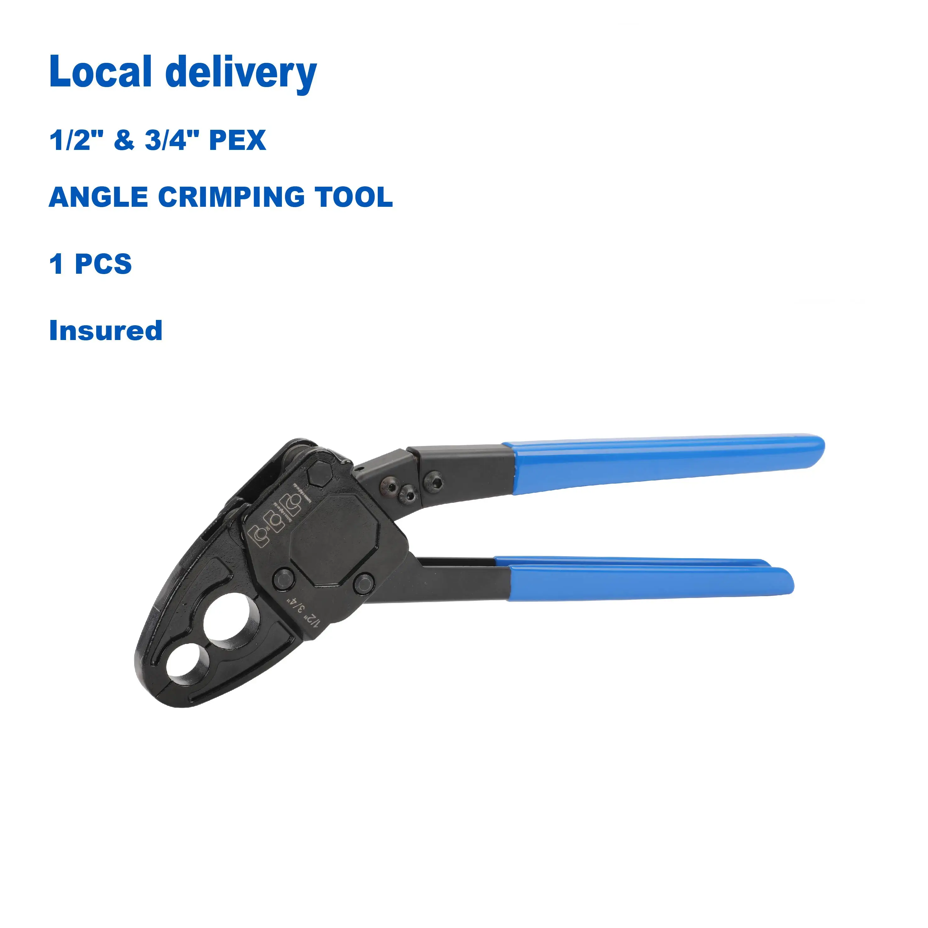 TIGER TEETH Durable Crimping Tool Kit for 1/2