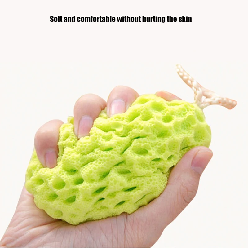 Honeycomb Soft Mesh Bath Sponge Balls Nylon Cleaning Brush Shower Puff Body Cleaner  Scrubbers Bath Ball Bathroom Supplies