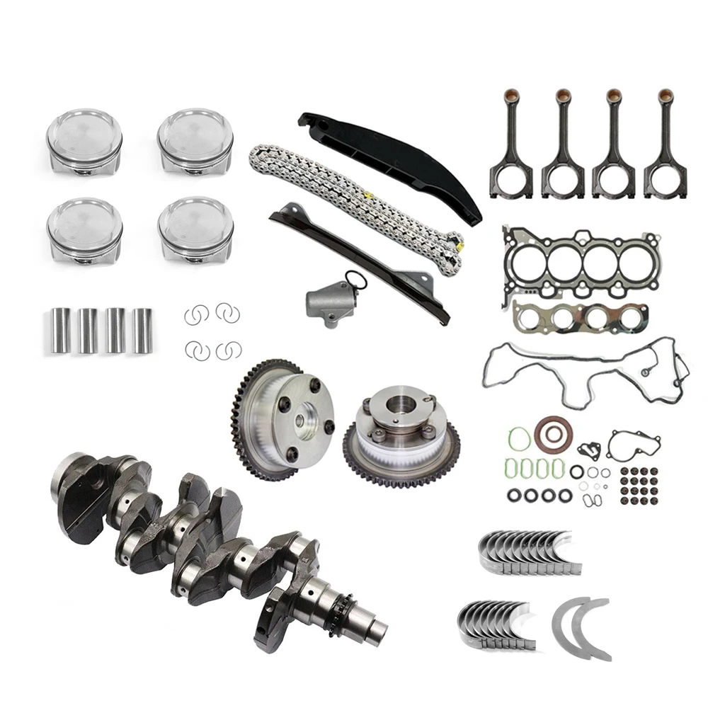 New G4NA Engine Overhaul Rebuild Kit for Hyundai Elantra Tucson Kia Soul Forte Optima 2.0L 623V6-2EH00, 4370-2E010, 24350-2E011