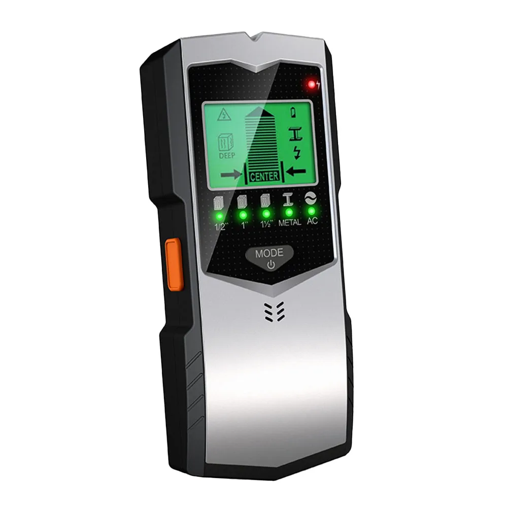 

1pc Detector SH401 Cable Finder Locator 5 In 1 Wall Scanner Multifunctional Bolt Detector 171x70x35mm Metal Measuring Tool Parts