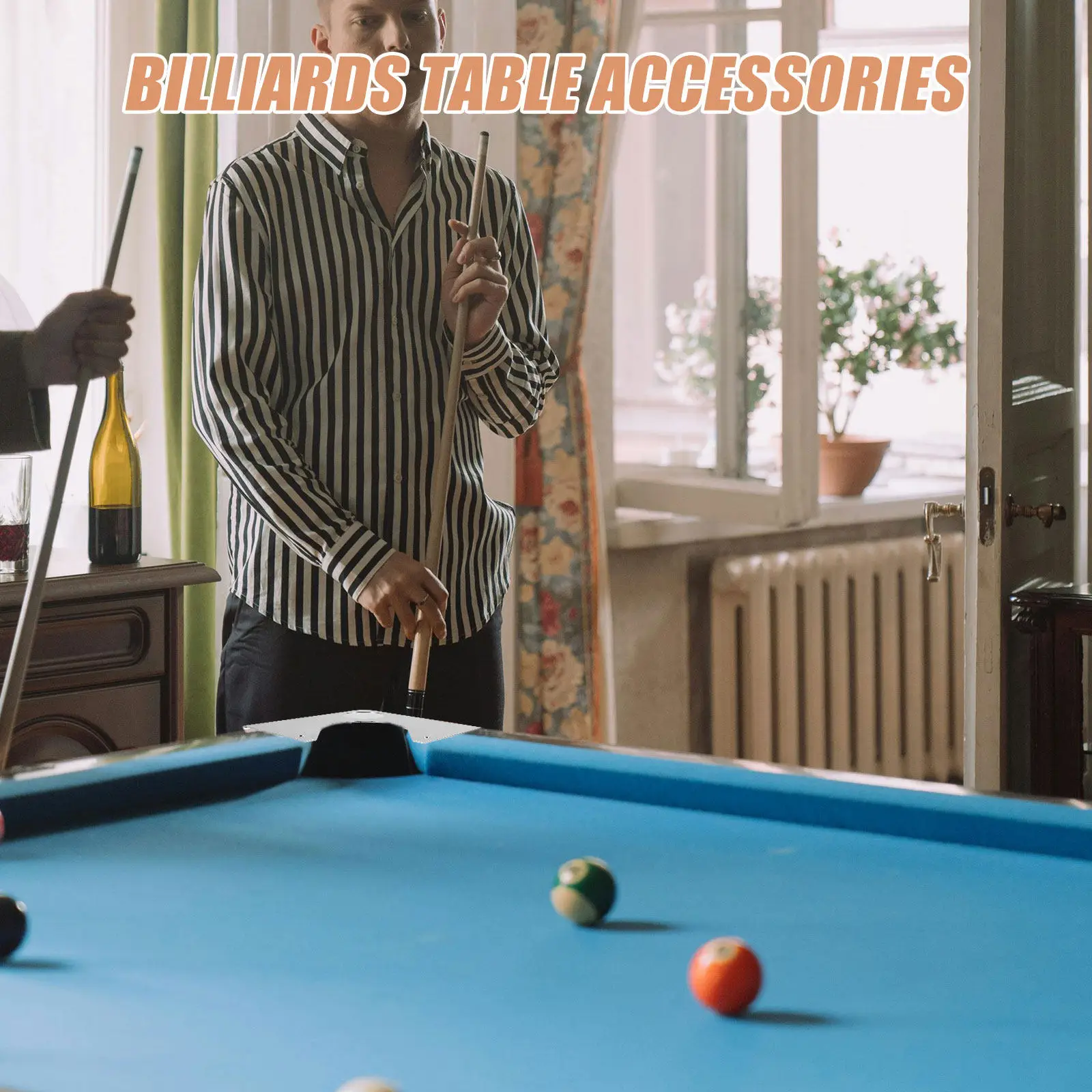 Heavy Duty Snooker Table Corner Plate Precision Crafted Corner Accessory for Billiard Pool Table Enhanced Durability Easy Mount