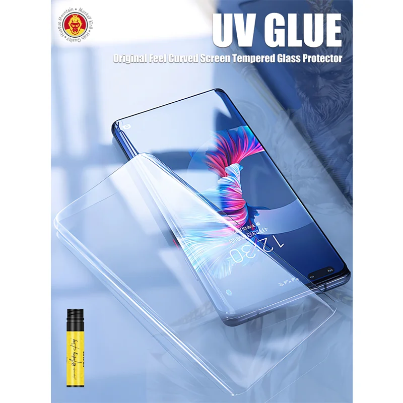 2PC Monkey King UV Tempered Glass For MOTO EDGE 60 Pro FUSion Screen Protector for MOTO EDGE 50 Ultra Neo