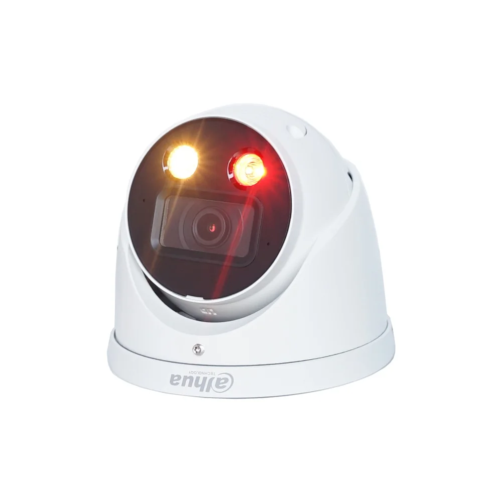 4x HDW3849H-AS-PV S4 Dahua 8MP Smart Dual Light Active Deterrence Eyeball WizSense Network Camera built-in Mic speaker