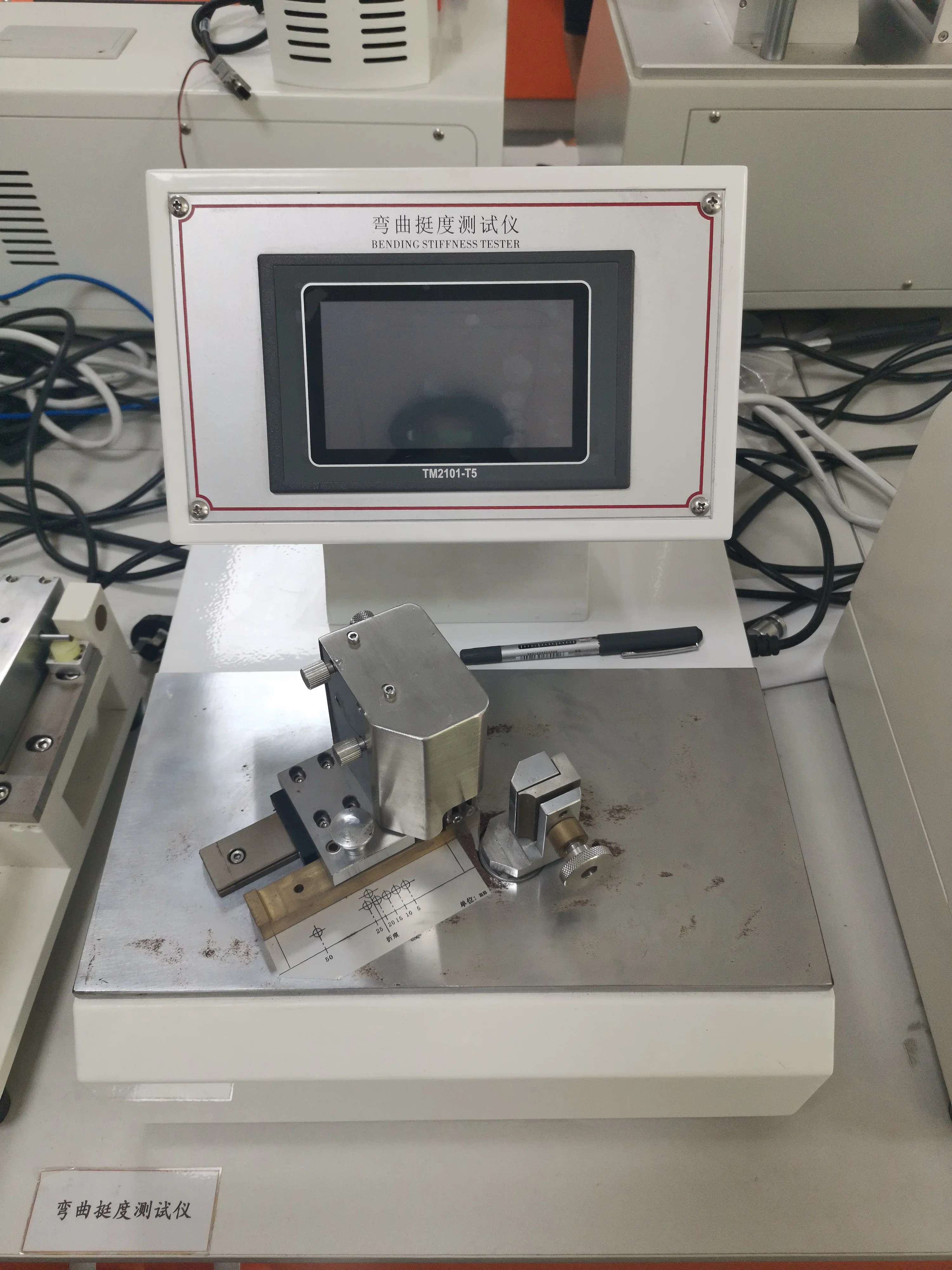 BS 7424 Paper Bending Stiffness Tester for CardBoard