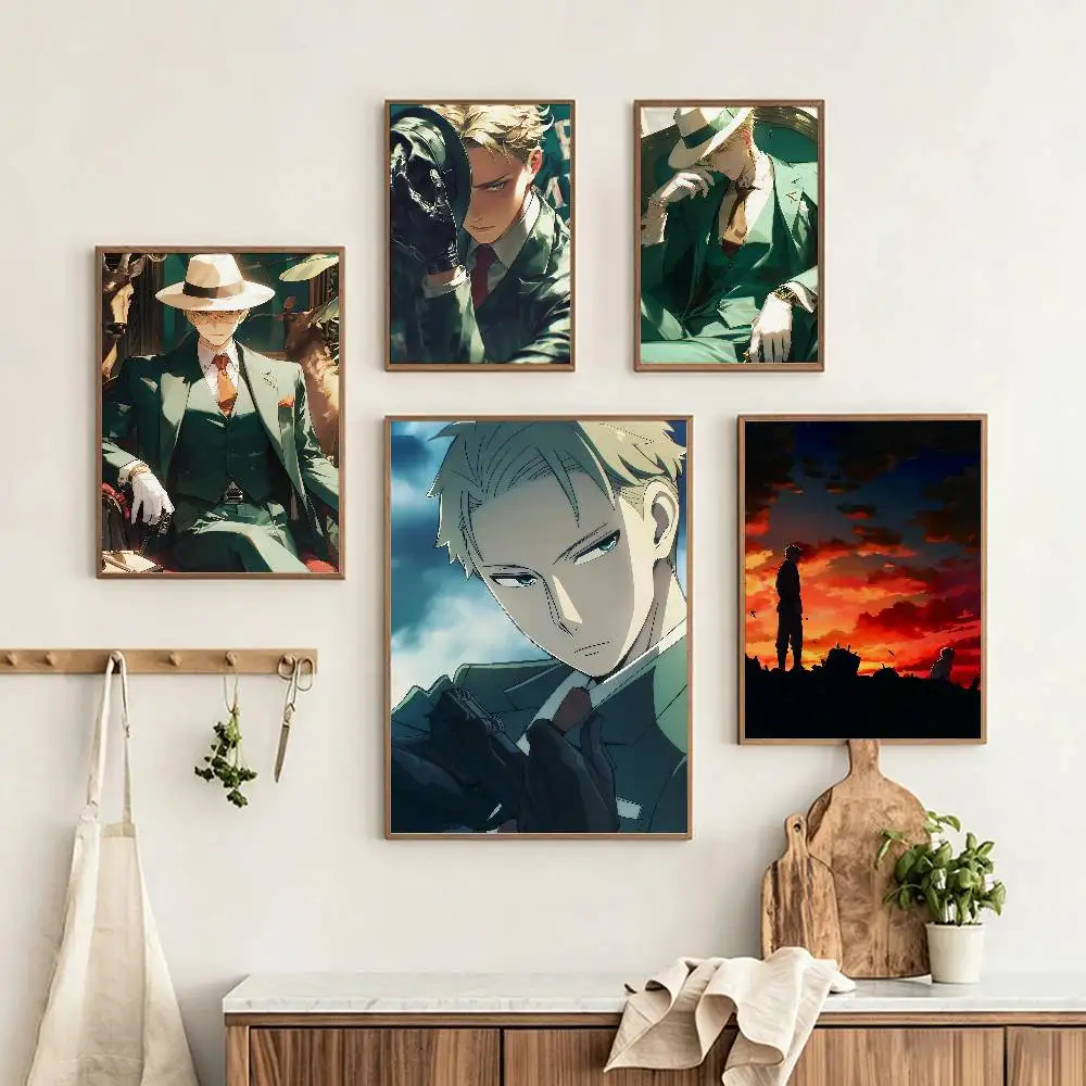 Funny S-Spy-Family Anime L-Lloyd Custom HD Waterproof Self Adhesive Wall Art Poster